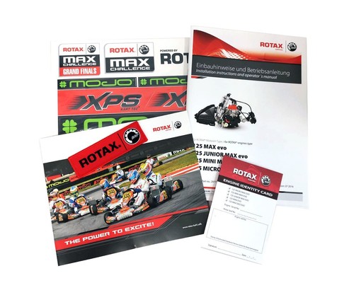 Kart rotax max - evo, engine