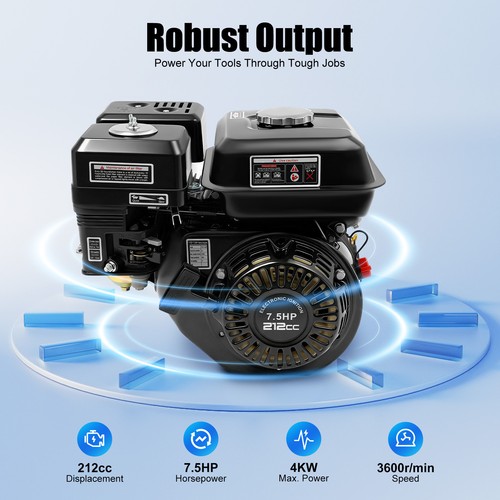 5hp stroke gasoline engine - 4-stroke,